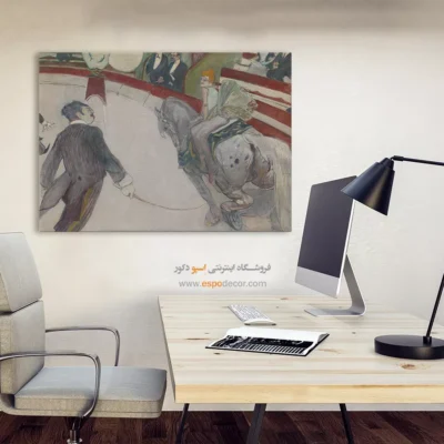 تابلو نقاشی هنری دِتولوز لوترک - اسپو دکور