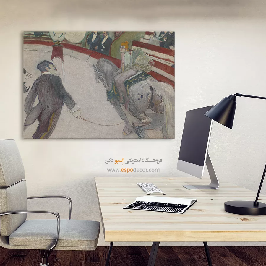 تابلو نقاشی هنری دِتولوز لوترک - اسپو دکور