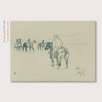 تابلو نقاشی های آنری دو تولوز - اسپو دکور