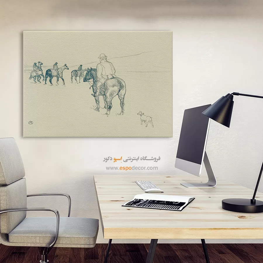 تابلو نقاشی های آنری دو تولوز - اسپو دکور