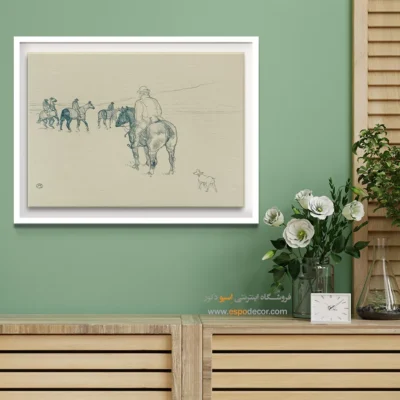 تابلو نقاشی های آنری دو تولوز - اسپو دکور