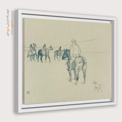 تابلو نقاشی های آنری دو تولوز