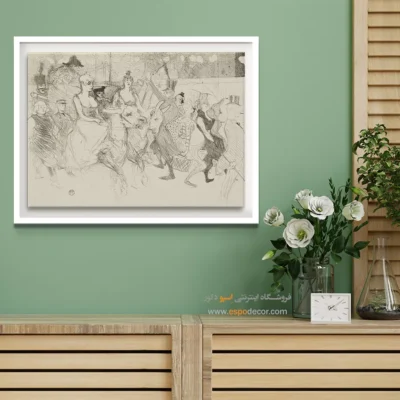 تابلو نقاشی های آنری دو تولوز - اسپو دکور