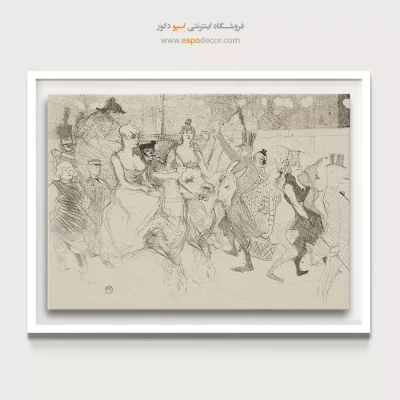 تابلو نقاشی های آنری دو تولوز - اسپو دکور