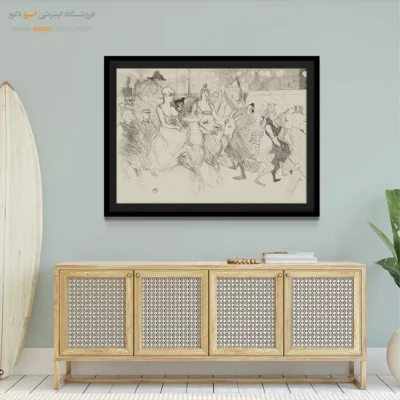 تابلو نقاشی های آنری دو تولوز - اسپو دکور