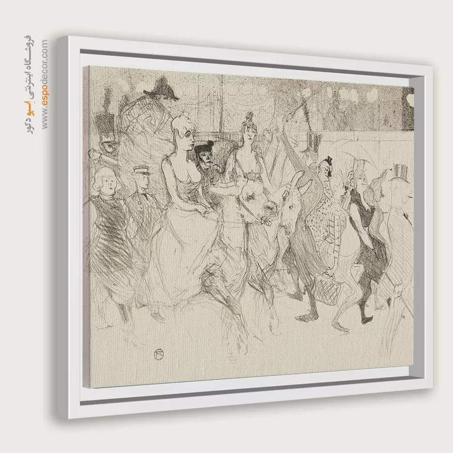 تابلو نقاشی های آنری دو تولوز - اسپو دکور