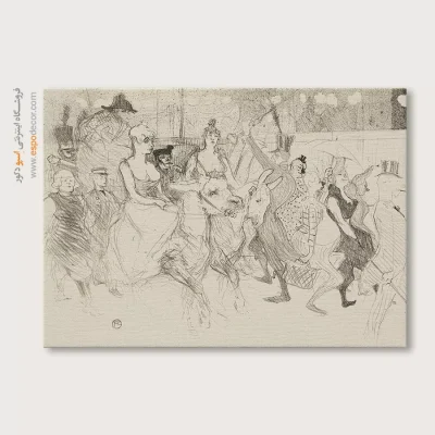 تابلو نقاشی های آنری دو تولوز - اسپو دکور