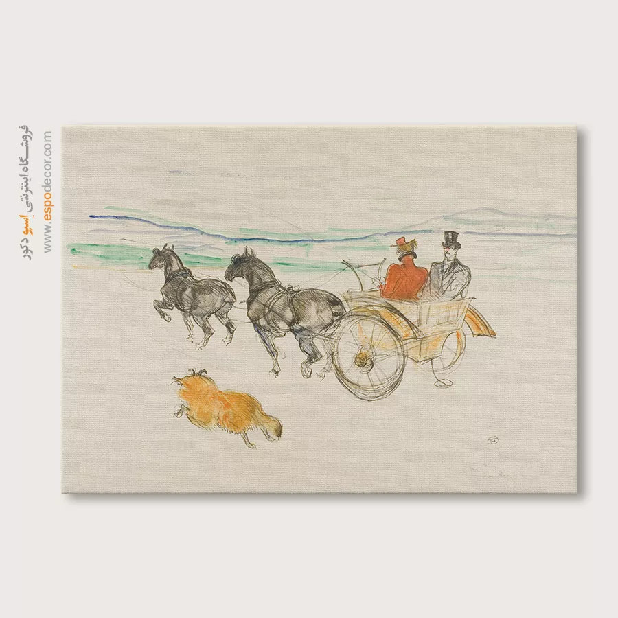 تابلو نقاشی های آنری دو تولوز - اسپو دکور