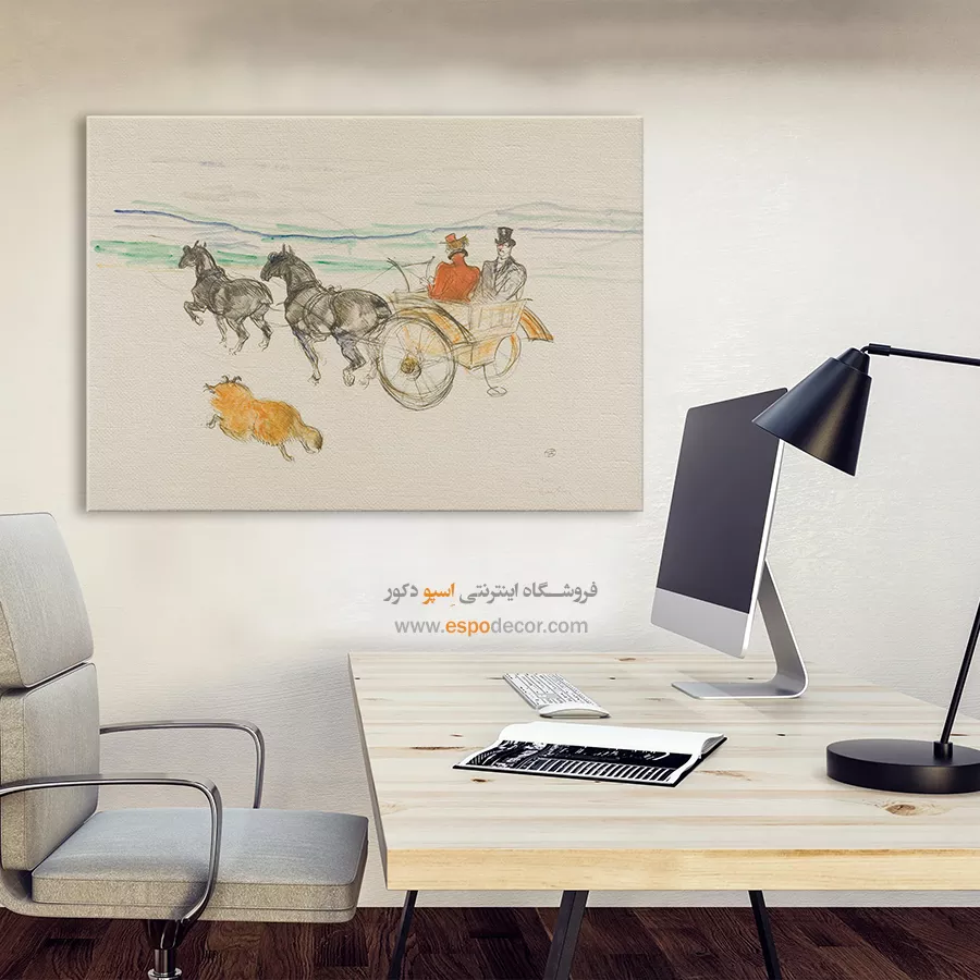 تابلو نقاشی های آنری دو تولوز - اسپو دکور