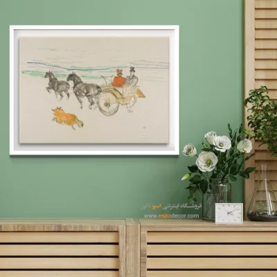 تابلو نقاشی های آنری دو تولوز - اسپو دکور