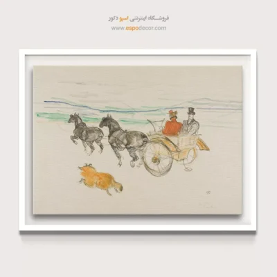 تابلو نقاشی های آنری دو تولوز - اسپو دکور