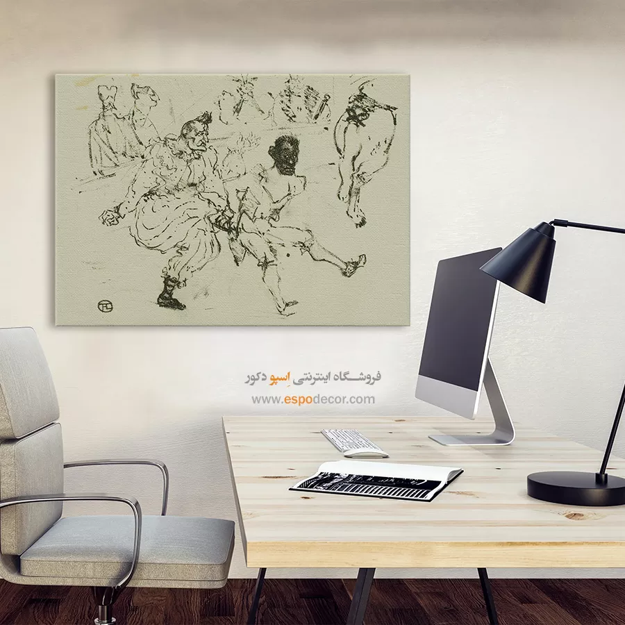 تابلو نقاشی های آنری دو تولوز - اسپو دکور