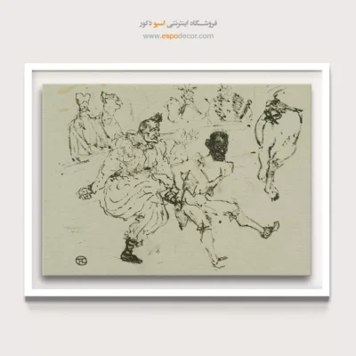 تابلو نقاشی های آنری دو تولوز - اسپو دکور