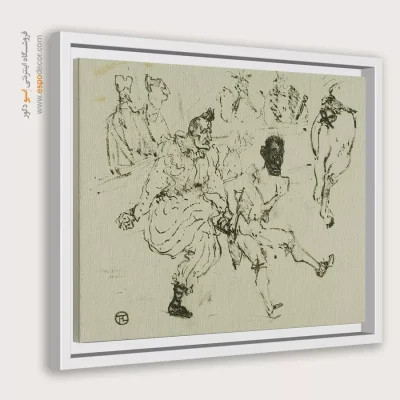 تابلو نقاشی های آنری دو تولوز