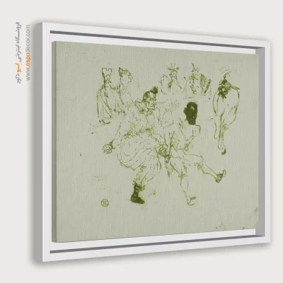 تابلو نقاشی های آنری دو تولوز