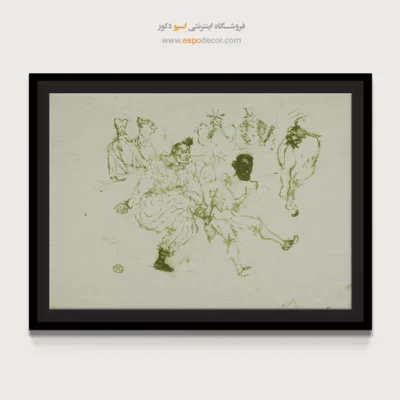 تابلو نقاشی های آنری دو تولوز - اسپو دکور