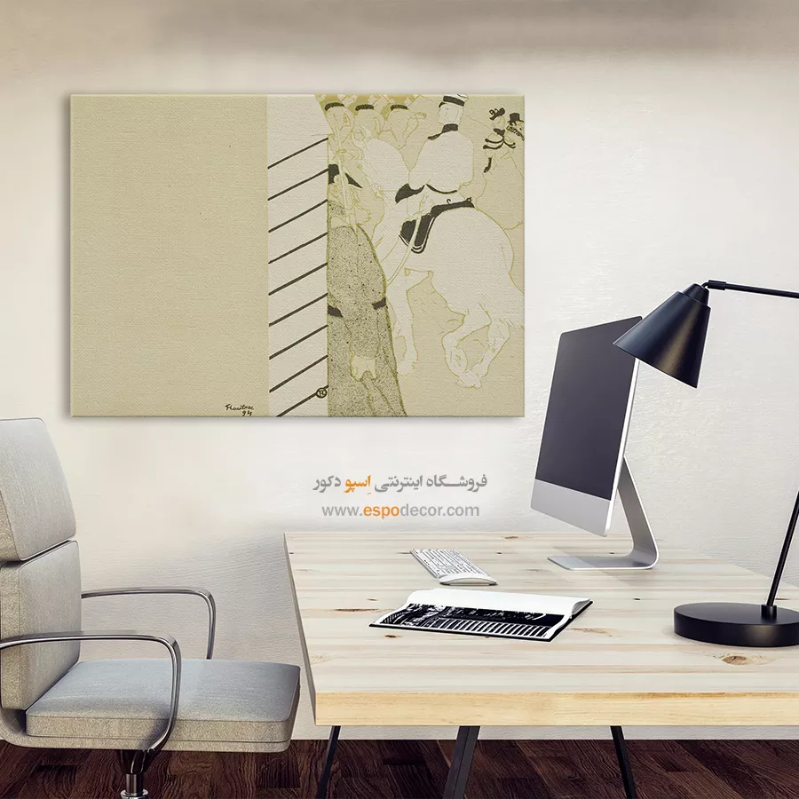 تابلو نقاشی های آنری دو تولوز - اسپو دکور