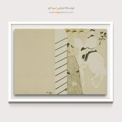 تابلو نقاشی های آنری دو تولوز - اسپو دکور