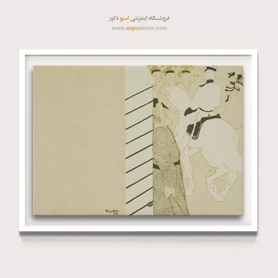 تابلو نقاشی های آنری دو تولوز - اسپو دکور