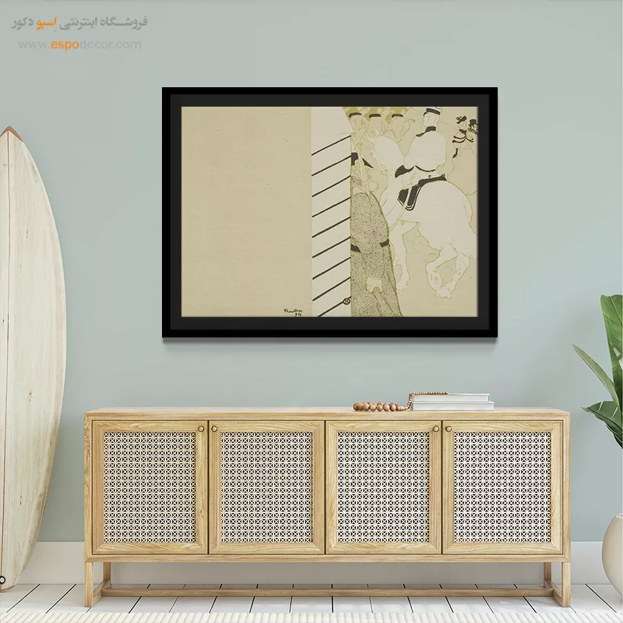 تابلو نقاشی های آنری دو تولوز - اسپو دکور