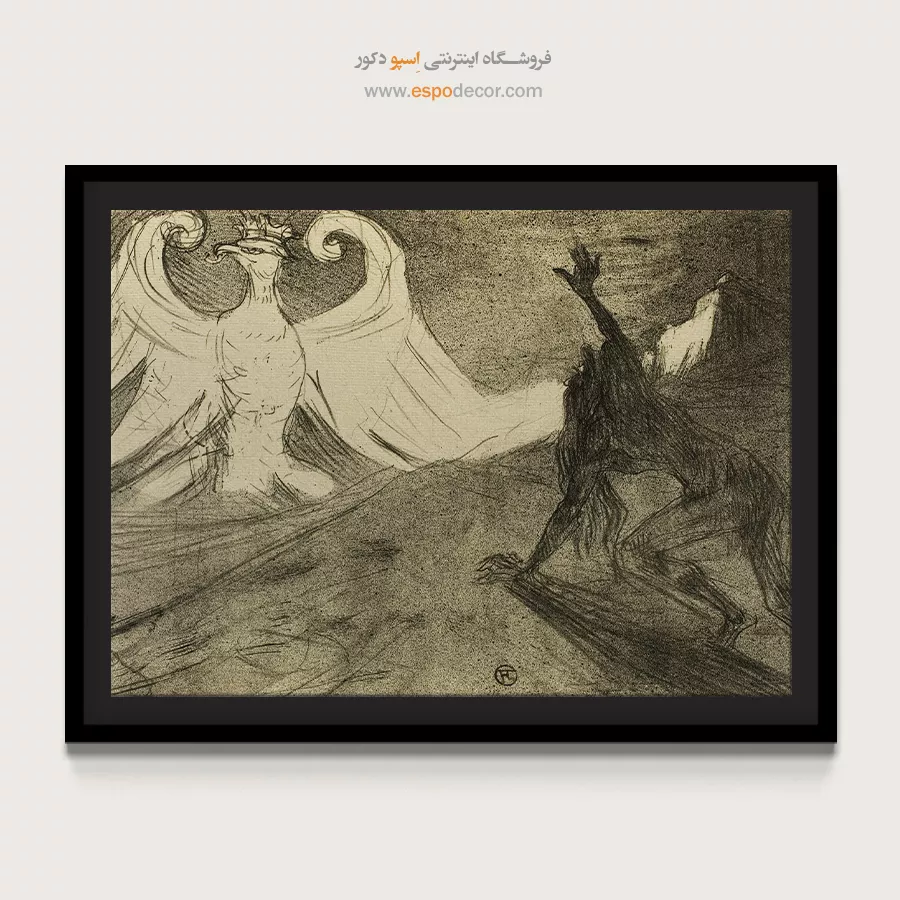 تابلو نقاشی های آنری دو تولوز - اسپو دکور