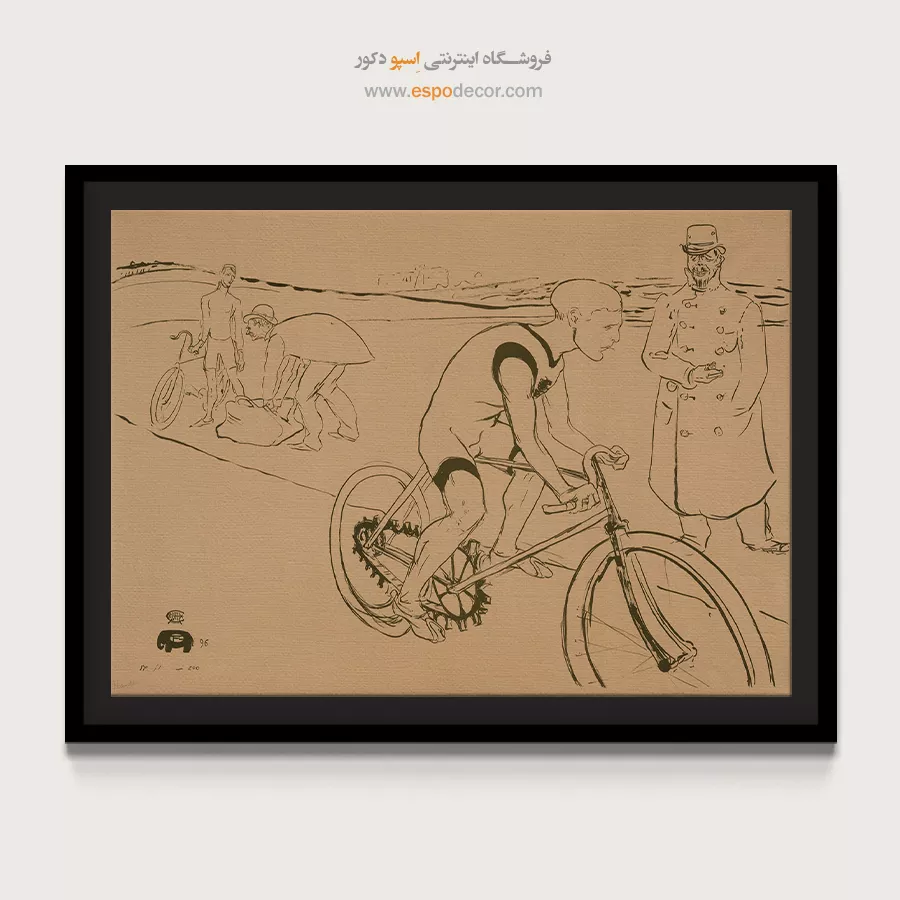 تابلو نقاشی های آنری دو تولوز - اسپو دکور