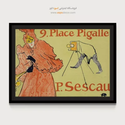تابلو نقاشی های آنری دو تولوز - اسپو دکور