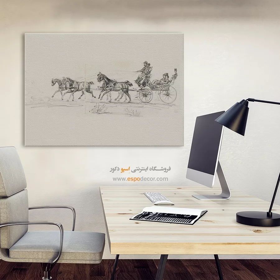 تابلو نقاشی های آنری دو تولوز - اسپو دکور