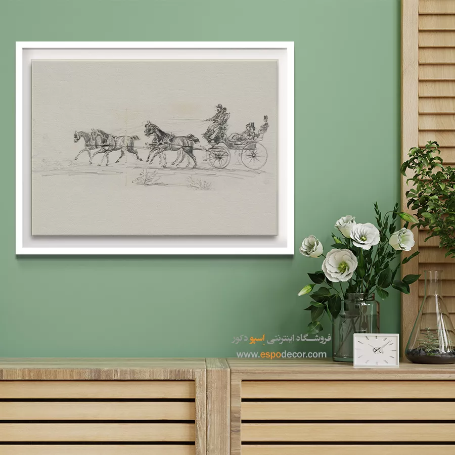 تابلو نقاشی های آنری دو تولوز - اسپو دکور