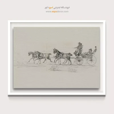 تابلو نقاشی های آنری دو تولوز - اسپو دکور