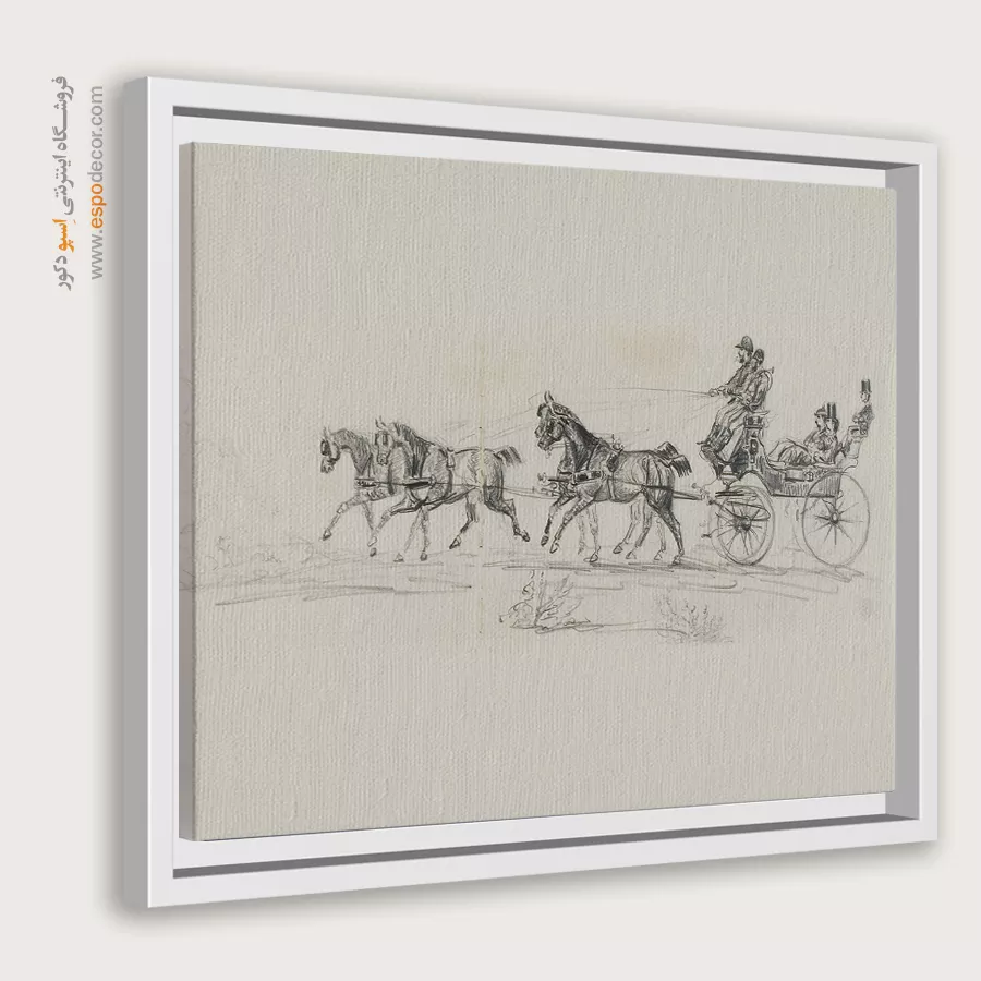 تابلو نقاشی های آنری دو تولوز - اسپو دکور