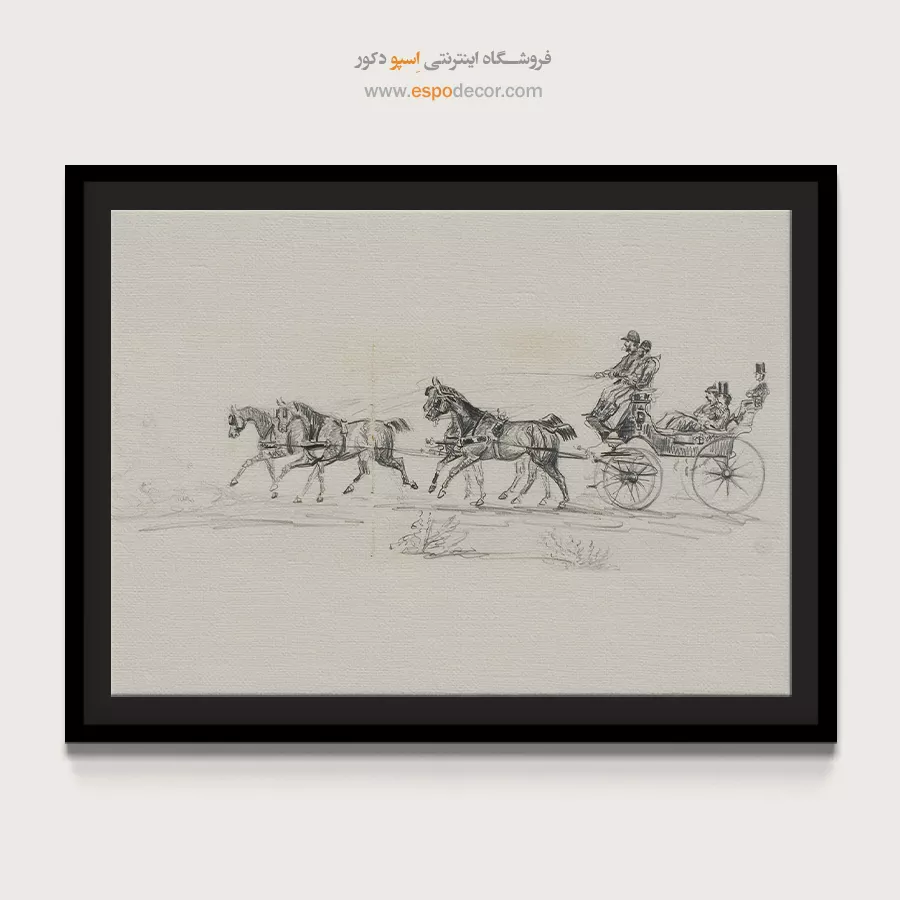 تابلو نقاشی های آنری دو تولوز - اسپو دکور