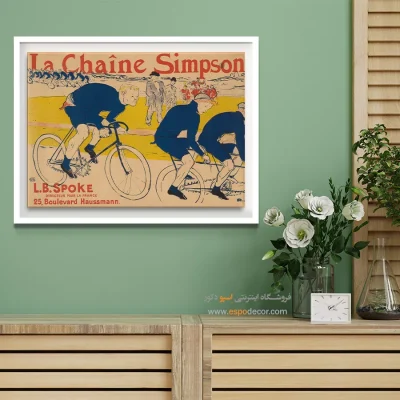 تابلو نقاشی های آنری دو تولوز - اسپو دکور