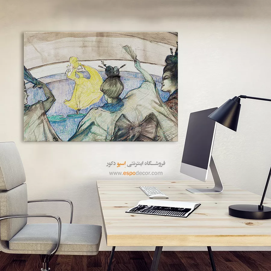 تابلو نقاشی های آنری دو تولوز - اسپو دکور