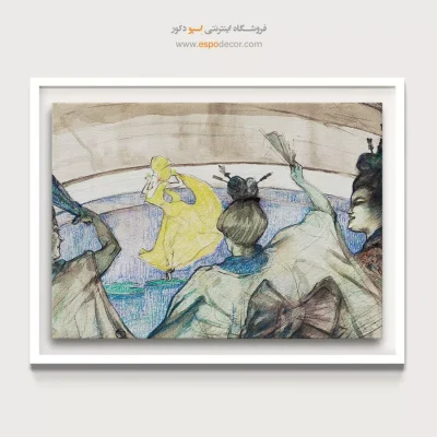 تابلو نقاشی های آنری دو تولوز - اسپو دکور