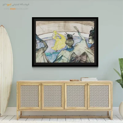 تابلو نقاشی های آنری دو تولوز - اسپو دکور