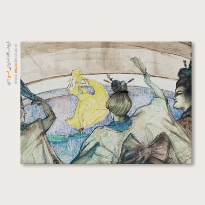 تابلو نقاشی های آنری دو تولوز - اسپو دکور