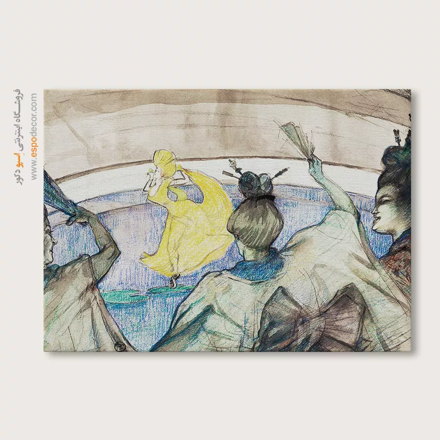 تابلو نقاشی های آنری دو تولوز - اسپو دکور