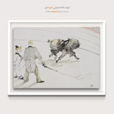 تابلو نقاشی های آنری دو تولوز - اسپو دکور