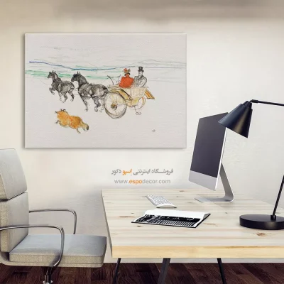 تابلو نقاشی های آنری دو تولوز - اسپو دکور