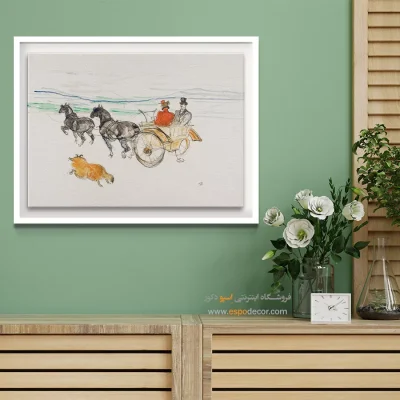 تابلو نقاشی های آنری دو تولوز - اسپو دکور