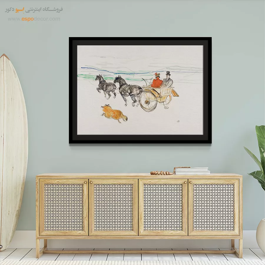 تابلو نقاشی های آنری دو تولوز - اسپو دکور