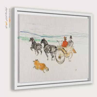 تابلو نقاشی های آنری دو تولوز - اسپو دکور