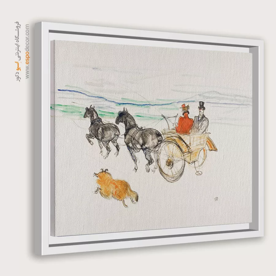 تابلو نقاشی های آنری دو تولوز - اسپو دکور