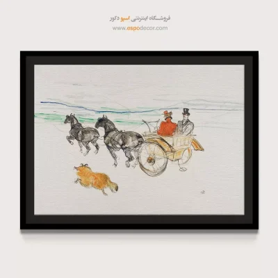 تابلو نقاشی های آنری دو تولوز - اسپو دکور