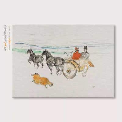 تابلو نقاشی های آنری دو تولوز - اسپو دکور