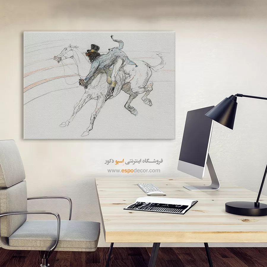 تابلو نقاشی های آنری دو تولوز - اسپو دکور