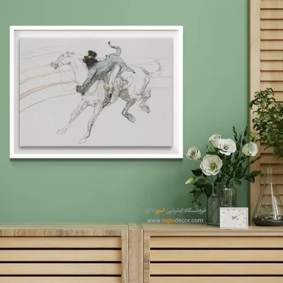 تابلو نقاشی های آنری دو تولوز - اسپو دکور