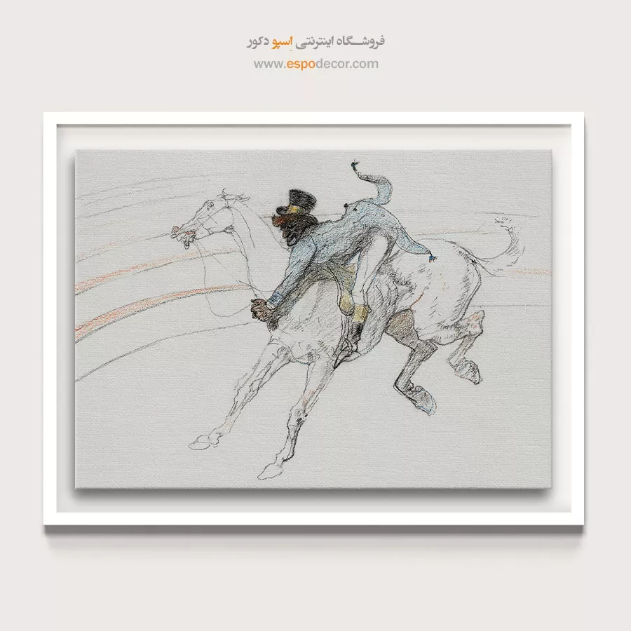 تابلو نقاشی های آنری دو تولوز - اسپو دکور