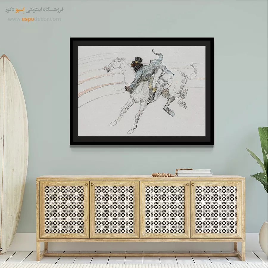 تابلو نقاشی های آنری دو تولوز - اسپو دکور